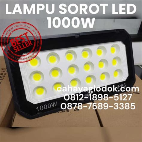 Jual Lampu Sorot W Terbaru Cob Led Cahaya Glodok