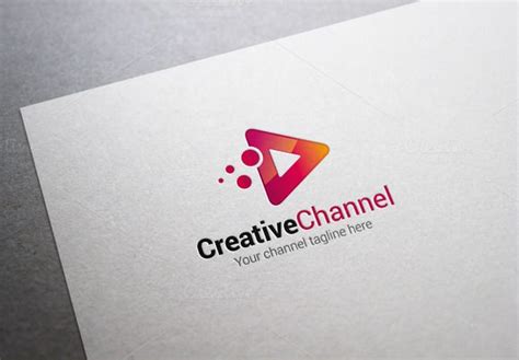 Creative Channel Logo Template
