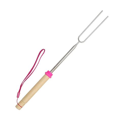 32inch Extendable Marshmallow Roasting Sticks Bbq Tools Stainless Steel