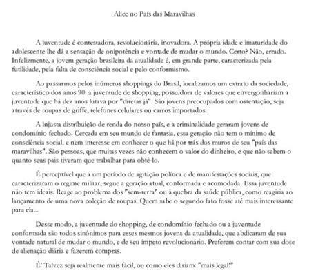 Modelo Redacao Fuvest - Confira exemplos das melhores redações da Fuvest - Guia do Estudante
