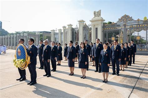 Wreath Laying Ceremony On Chulalongkorn Day In Remembrance Of His Majesty King Chulalongkorn At