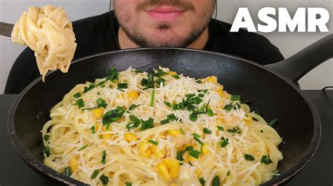 Asmr Homemade Chicken Fettuccine Alfredo Creamy Alfredo Pasta Mukbang