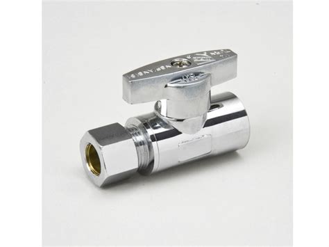 Valves Fittings And Connectors Proline Series Straight Stops Chrome
