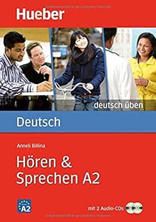 DT ÜBEN Hören Sprechen A2 L CD Aud Billina Anneli 9783195674935