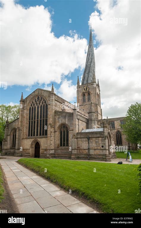 St Mary And All Saints The Crooked Spire Church In Chesterfield