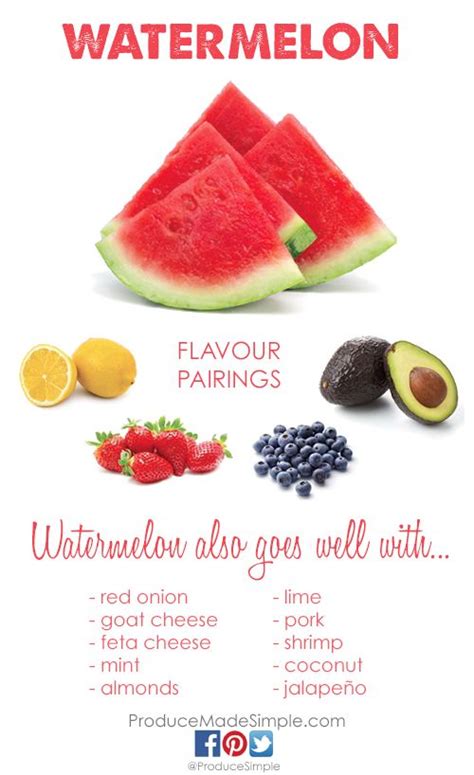 What Goes Well With Watermelon Produce Made Simple Watermelon