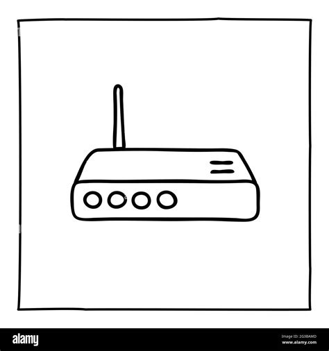 Drawing Router Black And White Stock Photos And Images Alamy