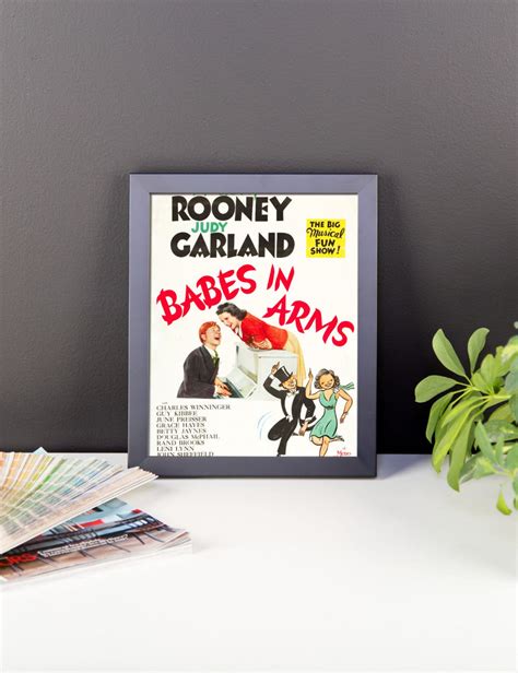 Vintage Movie Poster babes in Arms Framed Poster - Etsy