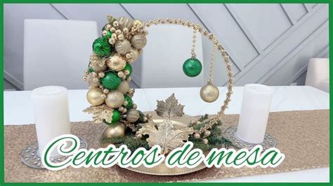 CENTROS DE MESA NAVIDEÑOS ECONOMICOS 2 DIY ELEGANTES Y FACILES DE