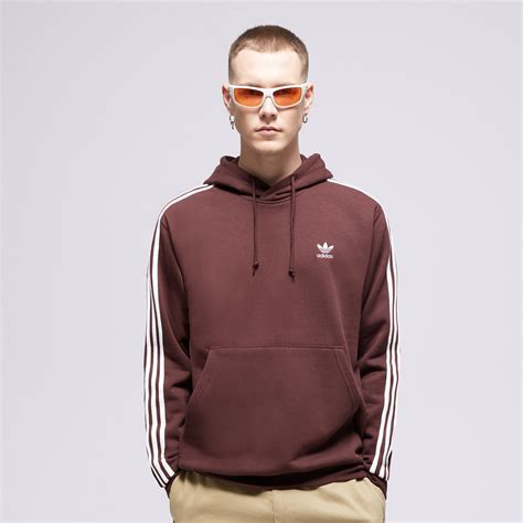 Adidas Bluza Z Kapturem Stripes Hoody Ii Kolor Br Zowy M Skie