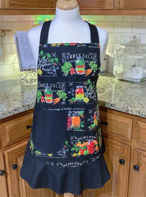 Fruit And Vegetable Apron Great For Canning Etsy