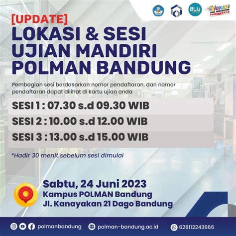 Pengumuman Pengisian Data Ukt Jalur Snbt Polman Bandung