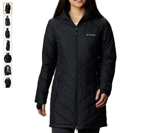 Columbia Womens Long Hooded Jacket