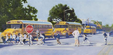 School Days Painting By Karen Faire Fine Art America