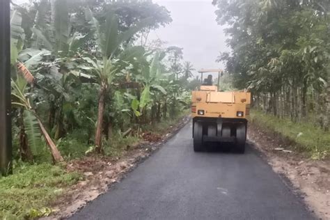 Jalan Dan Jembatan Di Desa Tarumanegara Dibangun Dpupr Banten Warga