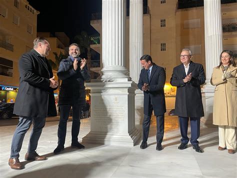 Inauguración de la remodelación de la Plaza de Almería en Macael un