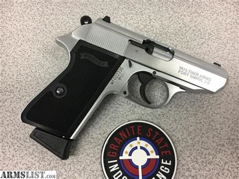 ARMSLIST For Sale Walther PPK S 22lr Nickel Plated Like New Unfired