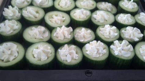 Cream cheese filled cucumbers | Cream cheese filling, Ethnic recipes ...