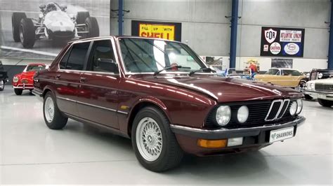 1985 Bmw 528i E28 Saloon 2020 Shannons Winter Timed Online Auction