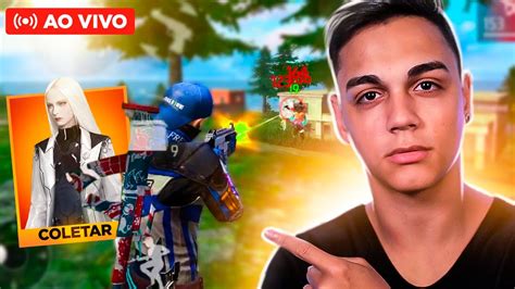 FREITAS AO VIVO TESTANDO A NOVA PERSONAGEM FREE FIRE MOBILE