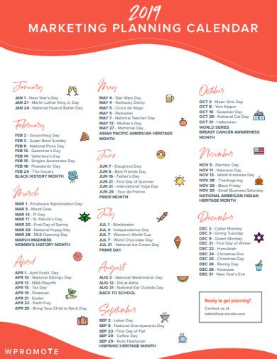 Marketing Calendar 37 Examples Format Tips Pdf