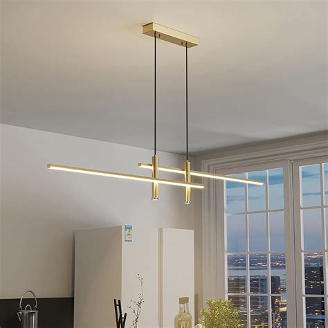 Buy DXHOME Modern Dimmable LED Pendant Lighting For Kitchen Island