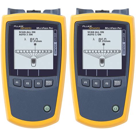 Fiber Optic Testers Fluke Networks