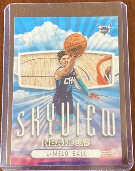 Panini Nba Hoops Lamelo Ball Skyview Insert Charlotte