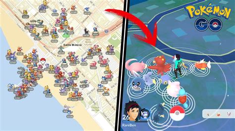 Mapa Para Encontrar Todos Los Pokemon En Tiempo Real En Pokemon Go