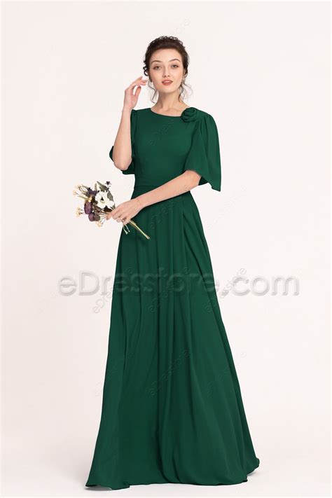 Dark Green Modest Dress Dresses Images 2024