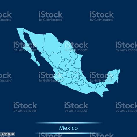 Mexico Map Stock Illustration Download Image Now Cartography