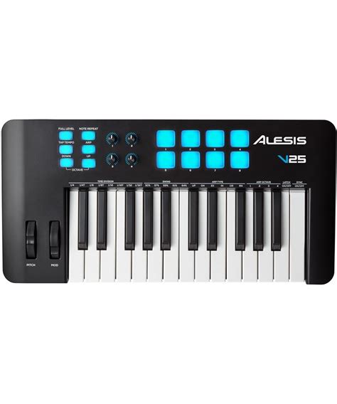 Alesis V25 Mkii 25 Key Usb Midi Keyboard Controller Central Music