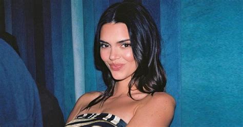 When Kendall Jenner Was Summer Ready Posed In A Barely There Nude