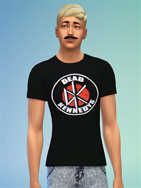 Punk Rock T Shirt Collection 1 Non Default Sims 4 Male Clothes