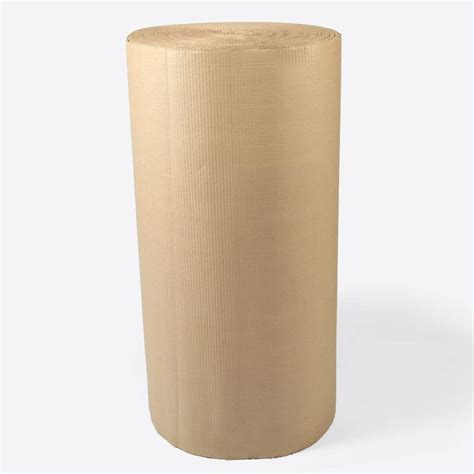 Impact Plain Brown Paper Corrugated Roll For Packaging Gsm Gsm