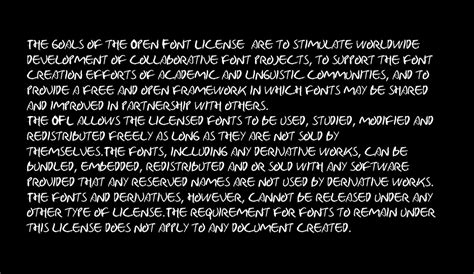 Natural Writing free font