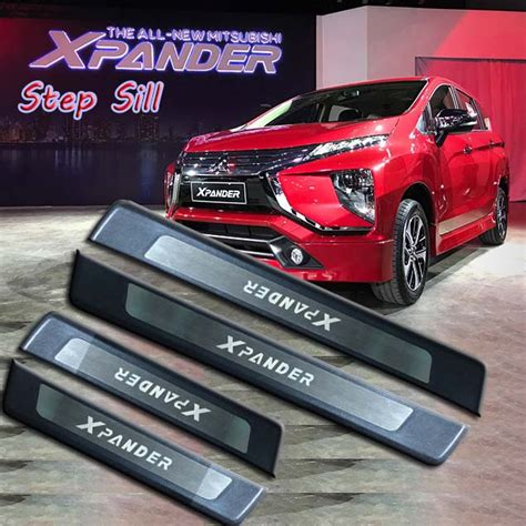 Mitsubishi Xpander Side Step Sill With Logo Name Version