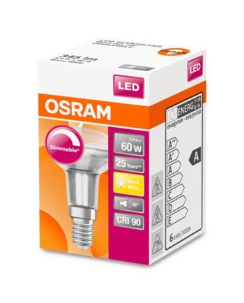 OSRAM LED SUPERSTAR R50 36 230V 5 9W 927 E14 DIM A Sklo 345lm 2700K