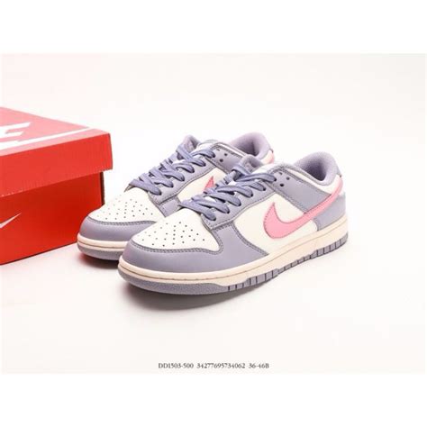 Nike Sb Dunk Low Indigo Haze Purple Pink 100 Original Shopee Malaysia