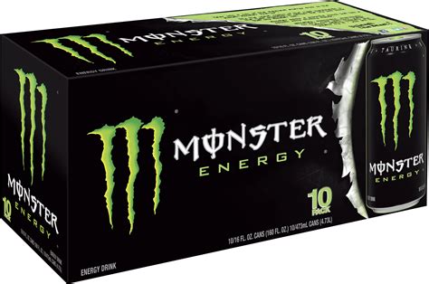 Monster Energy Drink Transparent