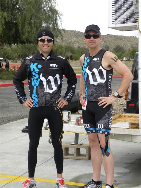 Me And Fellow Wattie Ink Team Member James At The Big Rock Tri