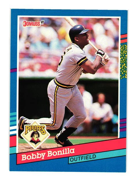 Donruss Bobby Bonilla Pittsburgh Pirates Ebay