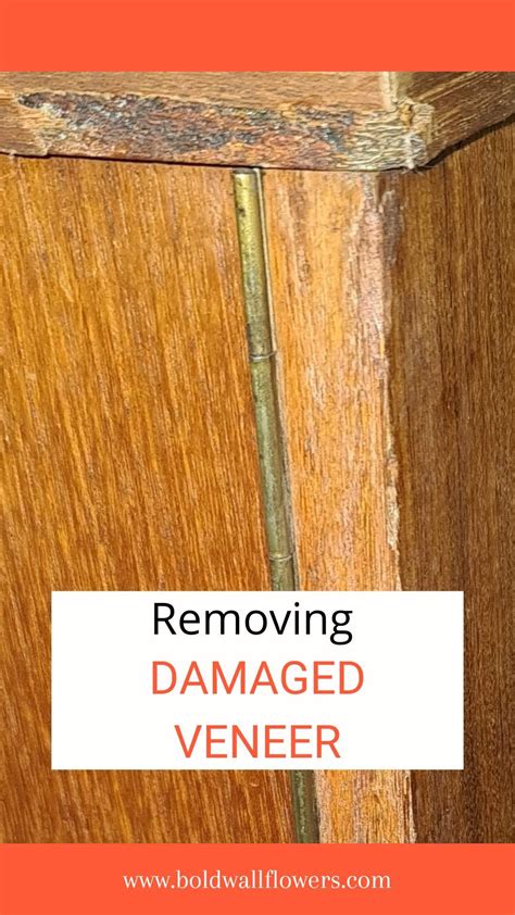 Easy Ways To Remove Damaged Veneer In 2023 Veneers Redo Furniture