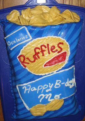 Bag of Ruffles Potato Chips Cake