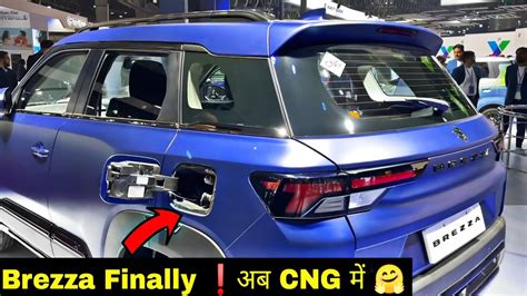 Brezza Cng Company Fitted Finally Launched Brezza Cng