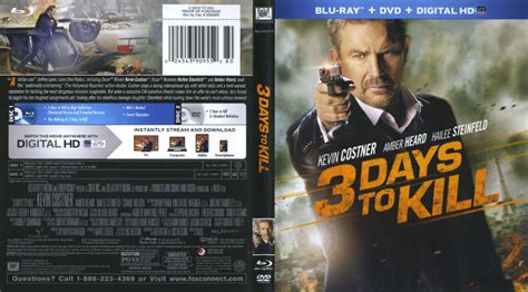 3 Days To Kill 2022 Dvd Cover