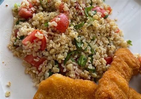 Bulgur Saláta Kántor Kari Receptje Cookpad Receptek