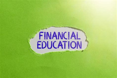 Conceptual Caption Financial Education Business Showcase Understanding