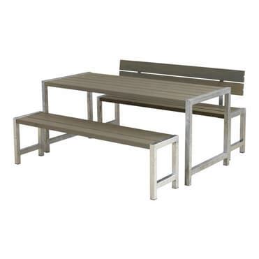 PLUS Jeu De Plans Avec Table 2 Bancs 1 Dossier Monobloc Acheter