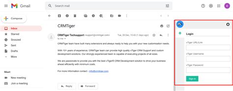 How To Install And Setup The Crmtiger Chrome Gmail Extension In The Crm